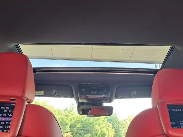 レクサス ＲＸ 450h Fスポーツ 大阪府 2020(令2)年 8.9万km ホワイトノーヴァガラスフレーク /禁煙車//ワンオーナー//サンルーフ//ヘッドアップディスプレイ//ステアリングヒーター//衝突被害軽減ブレーキ//純正HDDナビ//Bluetooth/CD/DVD/USB//AppleCarPlay/AndoroidAuto//全方位カメラ/フルセグテレビ//後席モニター【SumaMoni.Aj】//アダクティブクルーズコントロール//全席パワーシート/赤革レザーシート//全席シートヒーター/前席エアシート//電動リアゲート//ドアエッジプロテクター//社外ラゲージマット//ブラインドスポットモニター//ETC2.0