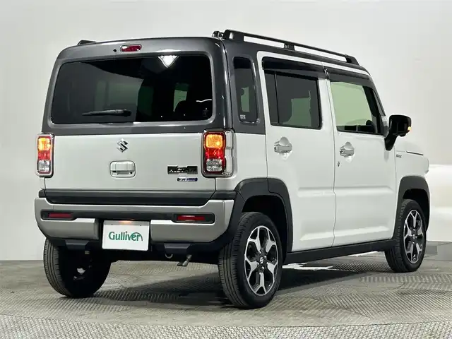 スズキ ハスラー Jスタイル ターボ 大阪府 2022(令4)年 3.3万km ピュアホワイトパール/ガンメタリック2トーン ターボ車/純正メーカーOPナビ/CD/DVD/Bluetoot/フルセグTV/全方位カメラ/レーダークルーズコントロール/コーナーセンサーR/衝突軽減システム/レーンアシスト/D/N席シートヒーター/LEDヘッドライト/フォグランプ/オートハイビーム/オートライト/プッシュスタート/スマートキー/スペアキー×1/ETC