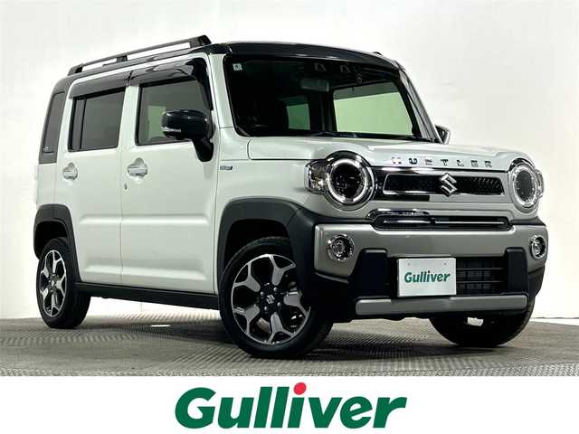 スズキ ハスラー Jスタイル ターボ 大阪府 2022(令4)年 3.3万km ピュアホワイトパール/ガンメタリック2トーン ターボ車/純正メーカーOPナビ/CD/DVD/Bluetoot/フルセグTV/全方位カメラ/レーダークルーズコントロール/コーナーセンサーR/衝突軽減システム/レーンアシスト/D/N席シートヒーター/LEDヘッドライト/フォグランプ/オートハイビーム/オートライト/プッシュスタート/スマートキー/スペアキー×1/ETC