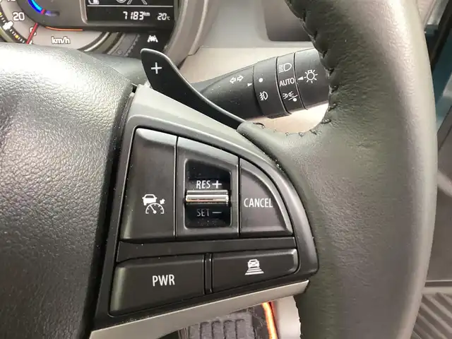 スズキ スペーシア ギア HYBRID XZターボ 京都府 2022(令4)年 0.8万km デニムブルー ガンメタリック 2トーン  ワンオーナー/ 登録時走行距離　7183キロ/ コネクトナビ　フルセグ/ 全方位カメラ/ CDデッキ/ BTオーディオ/ USBポート2ケ/ ヘッドアップディスプレイ/ 前席シートヒーター/ ビルトインETC/ ルーフレール/ 両側パワースライドドア/ 社外ミラー型ドラレコ　リアカメラあり/ ルーフレール/ 純正14インチアルミ/ 保証書　取説　スペアキーあり