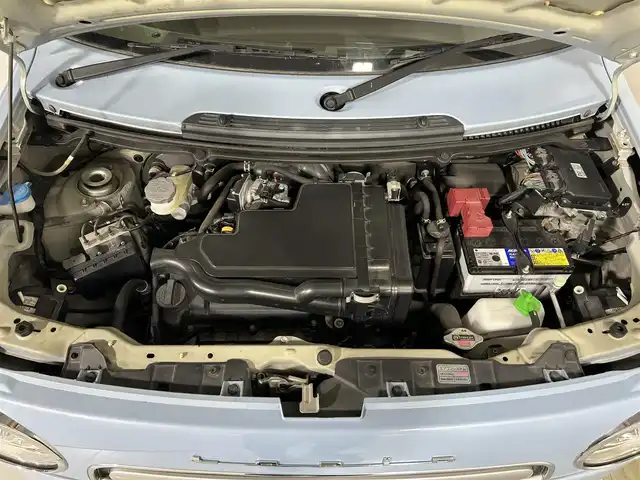 スズキ ラパン ショコラ X 佐賀県 2013(平25)年 4.7万km エアブルーメタリック ワンオーナー/禁煙車/純正ナビ/ワンセグ/Bluetooth/バックカメラ/ABS/スマートキー/フロアマット/純正14インチアルミホイール/保証書/取扱説明書