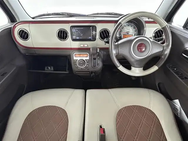 スズキ ラパン ショコラ X 佐賀県 2013(平25)年 4.7万km エアブルーメタリック ワンオーナー/禁煙車/純正ナビ/ワンセグ/Bluetooth/バックカメラ/ABS/スマートキー/フロアマット/純正14インチアルミホイール/保証書/取扱説明書