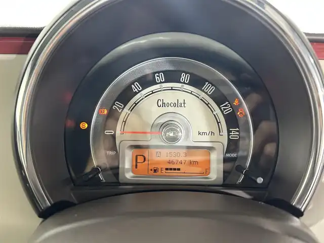 スズキ ラパン ショコラ X 佐賀県 2013(平25)年 4.7万km エアブルーメタリック ワンオーナー/禁煙車/純正ナビ/ワンセグ/Bluetooth/バックカメラ/ABS/スマートキー/フロアマット/純正14インチアルミホイール/保証書/取扱説明書