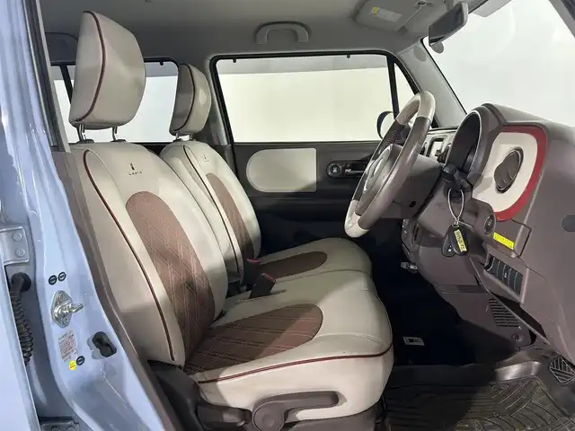 スズキ ラパン ショコラ X 佐賀県 2013(平25)年 4.7万km エアブルーメタリック ワンオーナー/禁煙車/純正ナビ/ワンセグ/Bluetooth/バックカメラ/ABS/スマートキー/フロアマット/純正14インチアルミホイール/保証書/取扱説明書