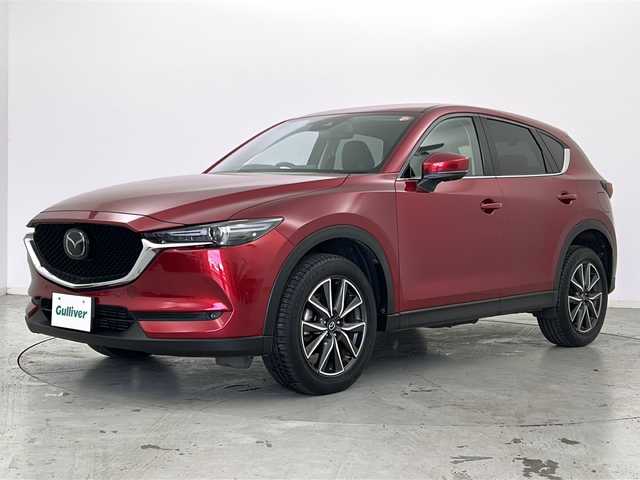 マツダ ＣＸ－５ XD Lパッケージ 宮城県 2018(平30)年 6.8万km ソウルレッドクリスタルM 禁煙車/i-ACTIVESENSE/・トラクションコントロールシステム/・アイ・ストップ/・マツダ・レーダー・クルーズ・コントロール/・レーンキープ・アシスト・システム/・スマートブレーキサポート/ヘッドアップディスプレイ/ブラインドスポットモニター/オートハイビーム/アダプティブ・LED・ヘッドライト/電動リアゲート/マツダメーカーナビ/・BT/AM/FM/CD/DVD/USB/AUX/フルセグTV/バックカメラ/ビルトインETC/ドライブレコーダー（F/R）/電動パーキングブレーキ/オートホールド/全席シートヒーター/前席パワーシート/合皮シート/ステアリングヒーター/革巻きステアリング/ステアリングスイッチ/プッシュスタート/スマートキー/LEDヘッドライト/LEDフォグランプ/純正19インチアルミホイール/純正フロアマット/コーナーセンサー