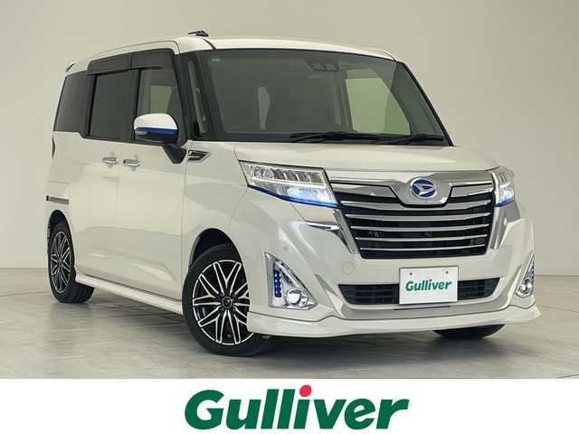 ダイハツ トール カスタムG リミテッドⅡ SAⅢ 沖縄県 2020(令2)年 7.9万km パールホワイトⅢ 純正９型ナビ　【NMZL-W70D】/　(フルセグＴＶ　Ｂｌｕｅｔｏｏｔｈ　DVD　CD)　/全方位カメラ　/ドライブレコーダー　/両側パワースライドドア　/ＬＥＤヘッドライト　/クルーズコントロール　/プッシュスタート　/スマートキー　/スペアキー　/ＥＴＣ/衝突軽減ブレーキ