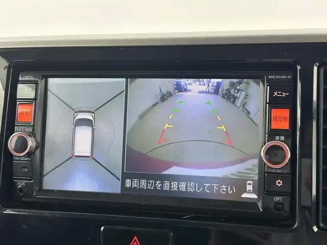 日産 デイズ ルークス ハイウェイスターターボ 千葉県 2014(平26)年 7.6万km アゼリアピンク 純正7インチSDナビ/CD DVD BT フルセグ/全方位カメラ/両側パワースライドドア/HIDオートライト/リヤシーリングファン/横滑り防止装置/後席サンシェード/ドアバイザー/プッシュスタート/スマートキー/ETC