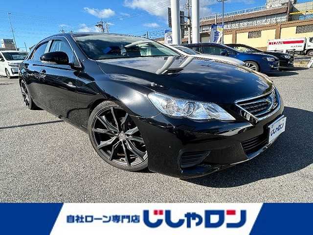 トヨタ マークＸ 250G Fパッケージ 愛知県 2011(平23)年 13.7万km ブラック (株)IDOMが運営する【じしゃロン名古屋鳴海店】の自社ローン専用車両になりますこちらは現金またはオートローンご利用時の価格です。自社ローンご希望の方は別途その旨お申付け下さい/バックカメラ/DVDナビ