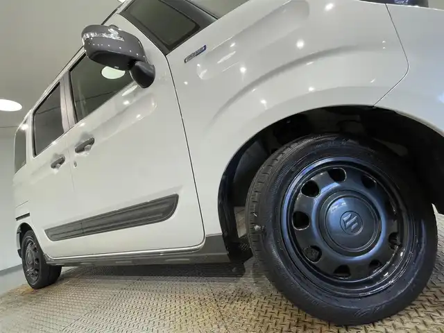 スズキ スペーシア ギア HYBRID XZ 愛知県 2021(令3)年 1万km ピュアホワイトP ディスプレイオーディオ　/（Bluetooth/ラジオ/USB/AppleCarPlay/AndroidAuto)/両側パワースライドドア　/デュアルセンサーブレーキサポート　/レーダークルーズコントロール　/ビルトインＥＴＣ　/シートヒーター　/LEDヘッドライト　/LEDフォグランプ/バックカメラ　/コーナーセンサー/レーンキープアシスト/横滑り防止/プッシュスタート/　　-スマートキー/後席サンバイザー