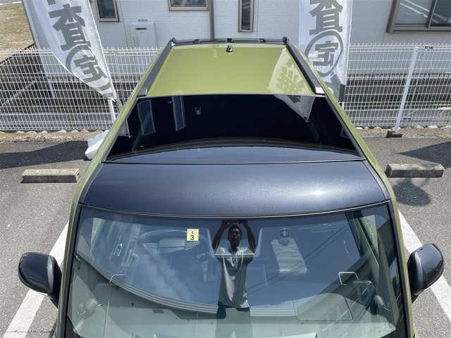 ダイハツ タフト G ターボ ダーククロムベンチャー 三重県 2023(令5)年 2.4万km フォレストカーキメタリック 登録時走行距離　23131ｋｍ/社外ディスプレイオーディオ/（FM/AM/TV/フルセグ/Bluetooth）/ドライブレコーダー（前）/シートヒーター（前席）/AUTOエアコン/ステアリングスイッチ/レーダークルコン/ブレーキホールド/アイドリングストップ/追突軽減システム/レーンキープアシスト/横滑り防止装置/コーナーセンサー/ABS/AUTOライト/電格ミラー/プッシュスタート/ドアバイザー