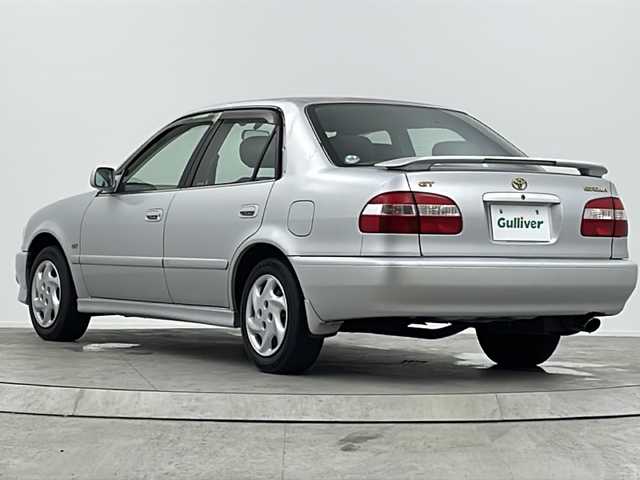 トヨタ カローラ GT 大阪府 1998(平10)年 17.3万km シルバーM CDユニット(MITSUBISHI/CDH77)/純正リアスポイラー/AAC/シガーライター/ハロゲンヘッドライト