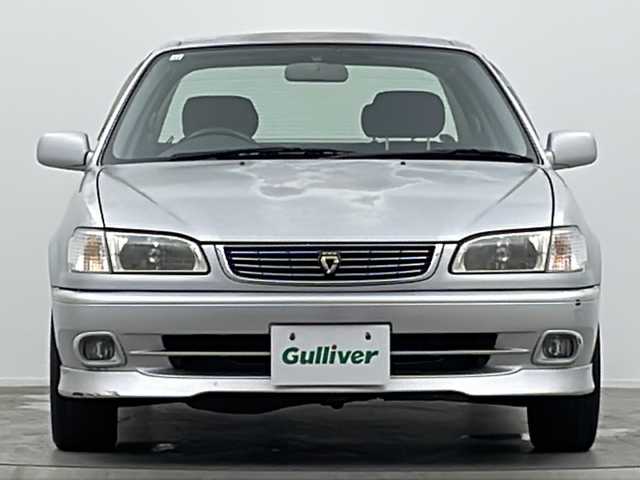 トヨタ カローラ GT 大阪府 1998(平10)年 17.3万km シルバーM CDユニット(MITSUBISHI/CDH77)/純正リアスポイラー/AAC/シガーライター/ハロゲンヘッドライト