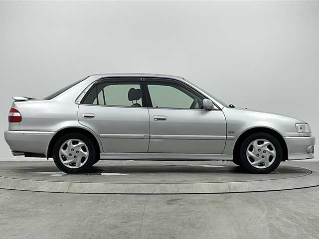 トヨタ カローラ GT 大阪府 1998(平10)年 17.3万km シルバーM CDユニット(MITSUBISHI/CDH77)/純正リアスポイラー/AAC/シガーライター/ハロゲンヘッドライト