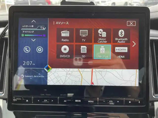 三菱 デリカＤ：５ P 千葉県 2019(令1)年 2.8万km ダイヤモンドブラックマイカ 純正10.1インチSDナビ【QY9000MB】/・CD/DVD/MSV/Bluetooth/フルセグ/全周囲カメラ/両後パワースライドドア/パワーバックドア/運転席パワーシート/前席シートヒーター/スマートキー/衝突軽減ブレーキ/レーンキープアシスト/ブラインドスポットモニター/オートマチックハイビーム/アダプティブクルーズコントロール/パドルシフト/純正18インチアルミホイール/純正LEDヘッドライト/フォグランプ/本革巻きステアリング/アイドリングストップ/ドアバイザー/サイド＆カーテンエアバッグ