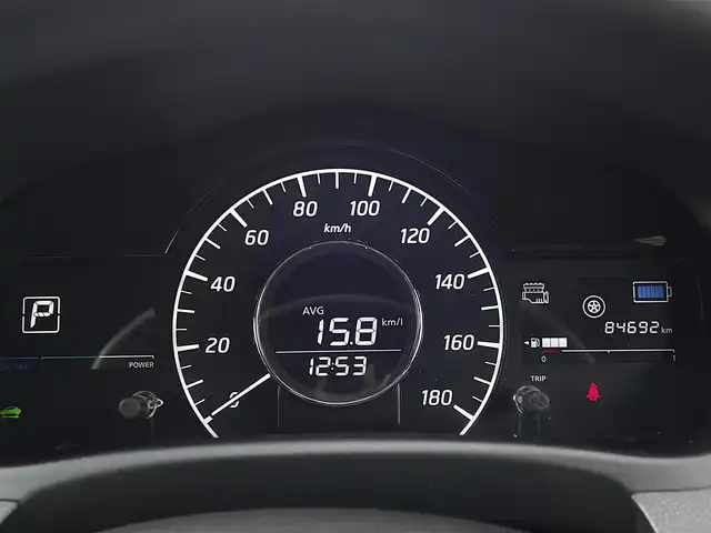 日産 ノート e－パワー B FOUR 山形県 2019(令1)年 8.5万km ブリリアントシルバー ４WD/衝突被害軽減システム/メモリナビ/　【CD BT AUX AM/FM】/バックカメラ/オートライト/アイドリングストップ/コーナーセンサー/電動格納ウィンカーミラー/フロアマット/スマートキー/ETC