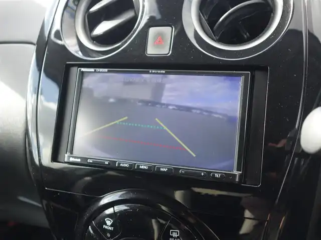 日産 ノート e－パワー B FOUR 山形県 2019(令1)年 8.5万km ブリリアントシルバー ４WD/衝突被害軽減システム/メモリナビ/　【CD BT AUX AM/FM】/バックカメラ/オートライト/アイドリングストップ/コーナーセンサー/電動格納ウィンカーミラー/フロアマット/スマートキー/ETC