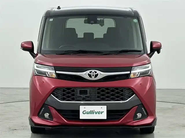 トヨタ タンク カスタムG－T 福岡県 2017(平29)年 4.6万km ブラックマイカ/マゼンダベリーメタリック 純正7型ナビ(CD DVD BT フルセグTV)　/ETC /ドライブレコーダー　/スマートアシスト2 /衝突被害軽減ブレーキ　/レーンキープアシスト　/両側パワースライドドア /オートライト /LEDヘッドライト　/フォグランプ