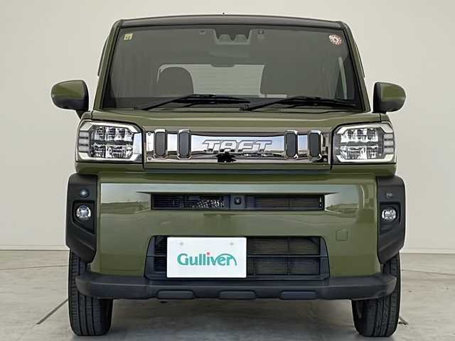 ダイハツ タフト G 愛知県 2020(令2)年 2.5万km フォレストカーキメタリック 衝突軽減システム/純正ナビ/全方位カメラ/クルーズコントロール/シートヒーター/ガラスルーフ/ワンセグ/CD DVD/Bluetooth/バックカメラ/コーナーセンサー/純正アルミホイール/ETC/ドライブレコーダー/オートマチックハイビーム/LEDヘッドライト/スマートキー/プッシュスタート