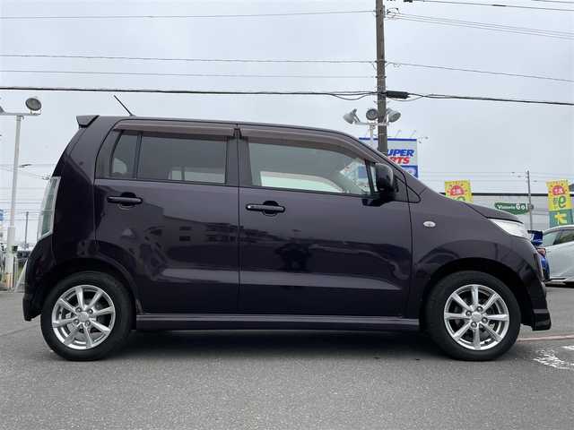 スズキ ワゴンＲ スティングレー X 道央・札幌 2010(平22)年 8.7万km ミステリアスバイオレットパール ４ＷＤ/プッシュスタート/社外メモリナビ(AM/FM/CD)/ワンセグ(走行中視聴可能)/バックカメラ/ドアバイザー/純正フロアマット/ベンチシート/シートヒーター(運転席)/フォグランプ/オーバーヘッドコンソール/電動格納ミラー/バニティミラー/エンジンスターター/スペアキー×１