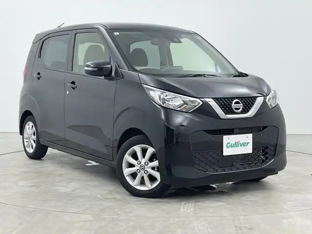 日産 デイズ X 三重県 2022(令4)年 2.3万km ブラック 純正9インチナビ/全方位カメラ/衝突軽減ブレーキ/車線逸脱システム/オートライト/オートハイビーム/コーナーセンサー/純正14インチAW/スマートキー