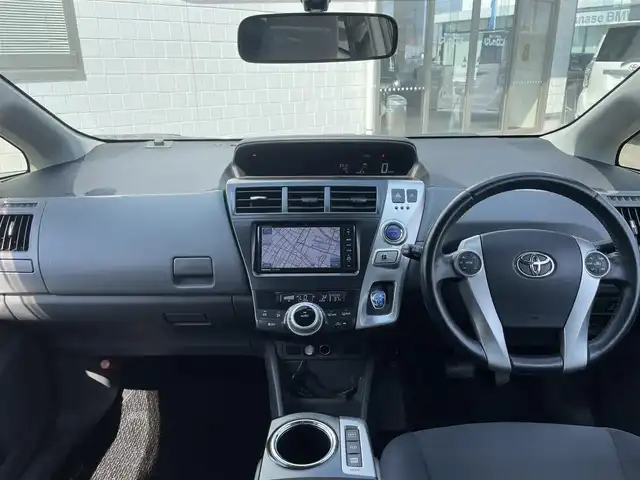 トヨタ プリウス α S ツーリングセレクション 三重県 2013(平25)年 9.9万km グレーメタリック (株)IDOMが運営する【じしゃロン四日市店】の自社ローン専用車両になります。こちらは現金またはオートローンご利用時の価格です。自社ローンご希望の方は別途その旨お申付け下さい/社外SDナビ/フルセグTV/（CD/DVD/AM/FM/BT/SD/USB）/バックカメラ/ETC/ステアリングスイッチ/オートエアコン/エンジンプッシュスタートボタン/電動格納ウィンカーミラー/カーテンエアバック