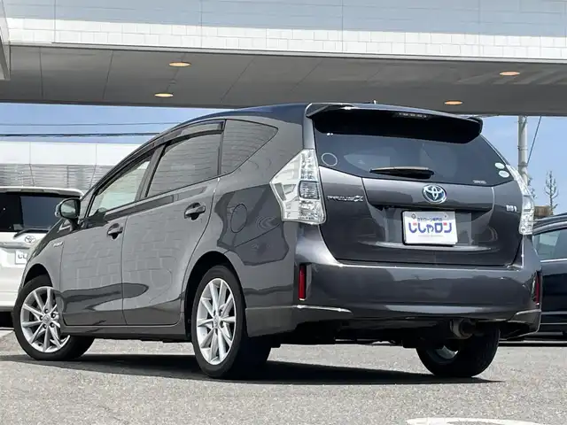 トヨタ プリウス α S ツーリングセレクション 三重県 2013(平25)年 9.9万km グレーメタリック (株)IDOMが運営する【じしゃロン四日市店】の自社ローン専用車両になります。こちらは現金またはオートローンご利用時の価格です。自社ローンご希望の方は別途その旨お申付け下さい/社外SDナビ/フルセグTV/（CD/DVD/AM/FM/BT/SD/USB）/バックカメラ/ETC/ステアリングスイッチ/オートエアコン/エンジンプッシュスタートボタン/電動格納ウィンカーミラー/カーテンエアバック