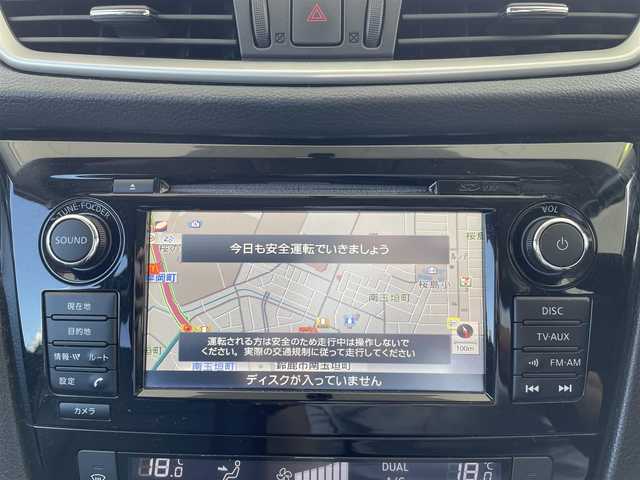 日産 エクストレイル 20X 三重県 2015(平27)年 8.1万km ダイヤモンドブラック 登録時80719km/禁煙車/純正７インチSDナビ/・フルセグ・CD/DVD・AUX・USB・AM/FM/全方位カメラ/クルーズコントロール/BSM/前席シートヒーター/カプロンシート/ビルドインETC/ダウンヒルアシストコントロール/オールモード4×4-iシステム/前後コーナーセンサー/ルーフレール/LEDヘッドライト