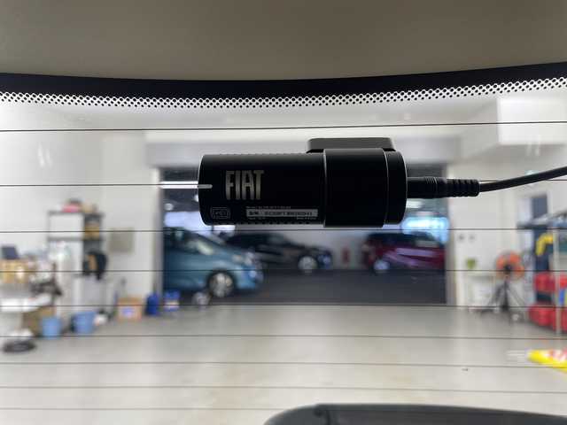 フィアット ５００ ミモザ2 埼玉県 2021(令3)年 3.8万km 黄 純正ディスプレイオーディオ/バックカメラ/ETC/前後ドライブレコーダー/クルーズコントロール/純正フロアマット/純正LEDライト