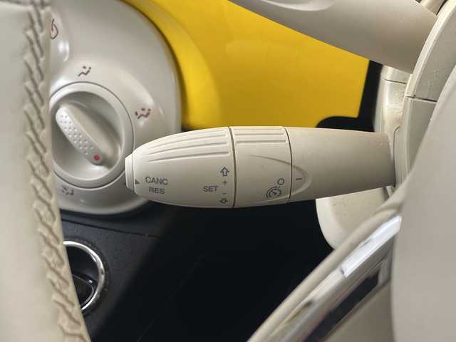 フィアット ５００ ミモザ2 埼玉県 2021(令3)年 3.8万km 黄 純正ディスプレイオーディオ/バックカメラ/ETC/前後ドライブレコーダー/クルーズコントロール/純正フロアマット/純正LEDライト