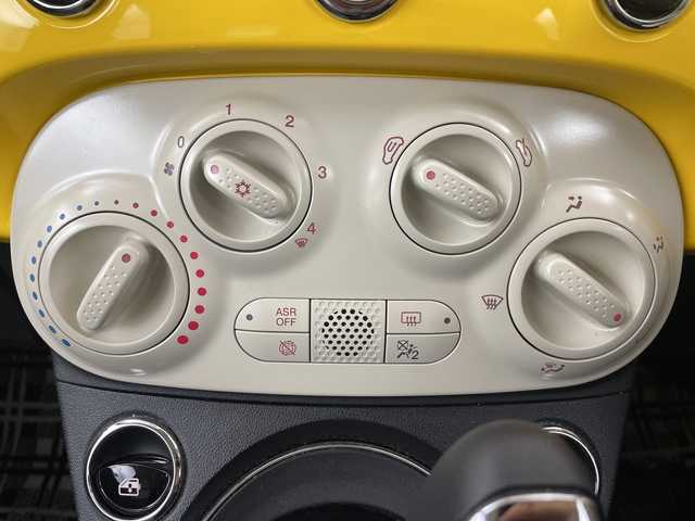 フィアット ５００ ミモザ2 埼玉県 2021(令3)年 3.8万km 黄 純正ディスプレイオーディオ/バックカメラ/ETC/前後ドライブレコーダー/クルーズコントロール/純正フロアマット/純正LEDライト