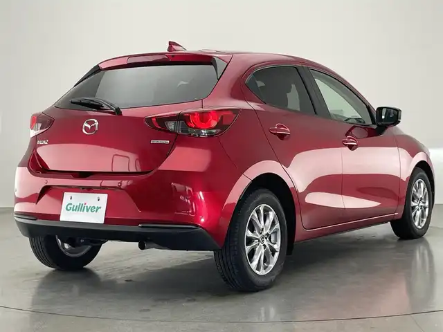 マツダ マツダ２ 15S プロアクティブ 愛知県 2020(令2)年 3万km ソウルレッドクリスタルM 純正ナビ　全方位カメラ　シートヒーター　禁煙車　フルセグＴＶ　ＤＶＤ　衝突軽減　追従クルコン　ＢＳＭ　スポーティパッケージ　ＥＴＣ　ＨＵＤ　コーナーセンサー　パドルシフト　ＬＥＤオートライト　ＵＳＢ