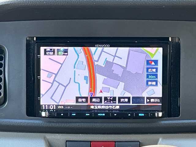 ダイハツ アトレー ワゴン カスタム ターボ RS リミテッド 埼玉県 2014(平26)年 6.8万km パールホワイトⅢ 社外ナビ/FM/AM/CD/DVD/BT/SD/iPod/USB/ETC/社外サス/片側スライド/純正フロア/電格ミラー/保証書/取説