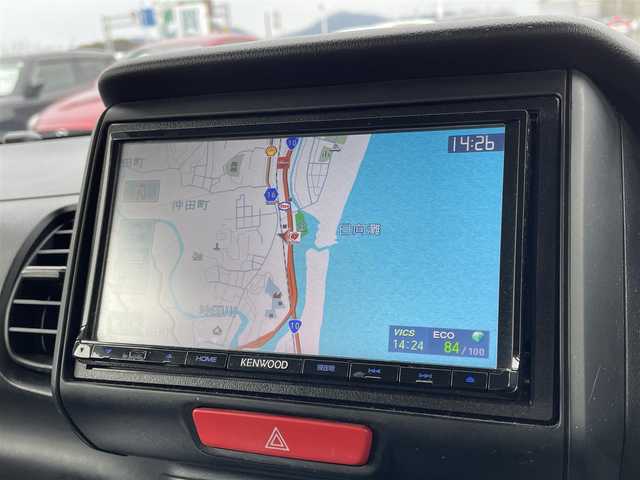 ホンダ Ｎ ＢＯＸ G 長崎県 2016(平28)年 8.4万km スマートブラック 社外メモリナビ/・FM AM CD/DVD SD USB iPod /ワンセグTV/バックカメラ/スマートキー/アイドリングストップ/ベンチシート/AAC/電動格納ミラー/横滑り防止装置/盗難防止装置