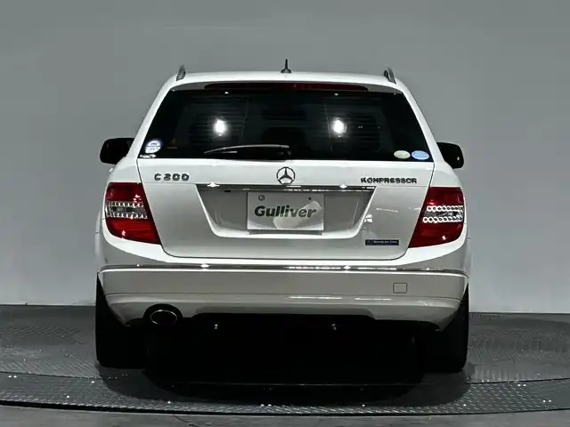 メルセデス・ベンツ Ｃ２００ コンプレッサーステーションワゴン 愛媛県 2008(平20)年 10.8万km カルサイトホワイト スーパーチャージャー　メーカー純正ナビ　フルセグ　CD　HDD　バックカメラ　ETC　ウインカーミラー　ステアリングリモコン　キセノンヘッドライト