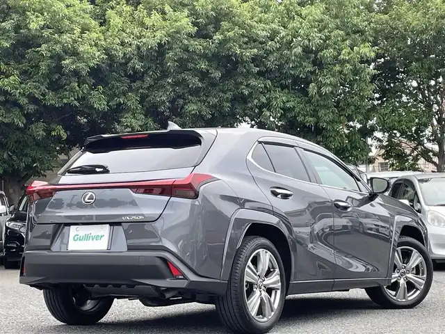 レクサス ＵＸ 250h グレイスフル エクスプローラー 東京都 2024(令6)年 0.8万km ソニッククロム 外部検査済み/ワンオーナー/純正ナビ/・Bluetoothオーディオ/フルセグTV/Lexus Safety System ＋/特別仕様車専用L texシート/・前席シートヒーター/ベンチレーション/パワーシート/ハンズフリーパワーバックドア/ブラインドスポットモニター/パノラミックビューモニター/アクセサリーコンセント（AC100V・1500W）/寒冷地仕様/ETC2.0/保証書/取扱説明書/スペアキー2本