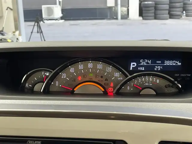 ダイハツ ムーヴ キャンバス G メイクアップ リミテッド　SAⅢ 滋賀県 2021(令3)年 3.9万km パールホワイトⅢ/ナチュラルベージュマイカメタリック 2トーン 禁煙車/社外7インチナビ【CD/DVD/Bluetooth】/全方位カメラ/衝突被害軽減システム/両側パワースライドドア/シートヒーター/ETC/アイドリングストップ/オートライト/オートハイビーム/ステアリングスイッチ/プッシュスタート/スマートキー