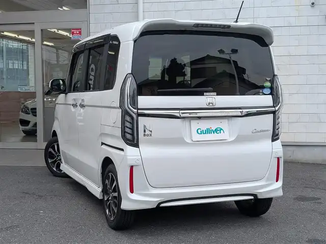 ホンダ Ｎ ＢＯＸ カスタム G L ホンダセンシング 埼玉県 2019(令1)年 2.2万km プラチナホワイトパール 法人ワンオーナー/純正メモリナビ(VXM-195VFi)/フルセグテレビ/バックカメラ/ドライブレコーダー/アイドリングストップ/クルーズコントロール/プッシュスタート/片側パワースライドドア/プッシュスタート/ETC/スマートキー×2/LEDヘッドライト/整備記録簿(R2、R3、R4、R5、R6、R7)