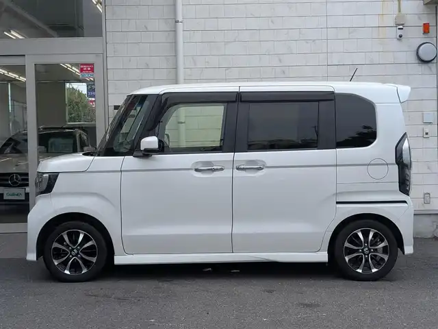 ホンダ Ｎ ＢＯＸ カスタム G L ホンダセンシング 埼玉県 2019(令1)年 2.2万km プラチナホワイトパール 法人ワンオーナー/純正メモリナビ(VXM-195VFi)/フルセグテレビ/バックカメラ/ドライブレコーダー/アイドリングストップ/クルーズコントロール/プッシュスタート/片側パワースライドドア/プッシュスタート/ETC/スマートキー×2/LEDヘッドライト/整備記録簿(R2、R3、R4、R5、R6、R7)