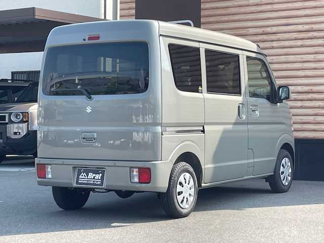 スズキ エブリイ JOIN 愛知県 2025(令7)年 0.1万km モスグレーメタリック 衝突軽減ブレーキ　/レーンキープアシスト　/ディスプレイオーディオ　/バックカメラ　/運転席シートヒーター　/ＬＥＤヘッドライト　/アイドリングストップ/横滑り防止装置/プッシュスタート　/スマートキー
