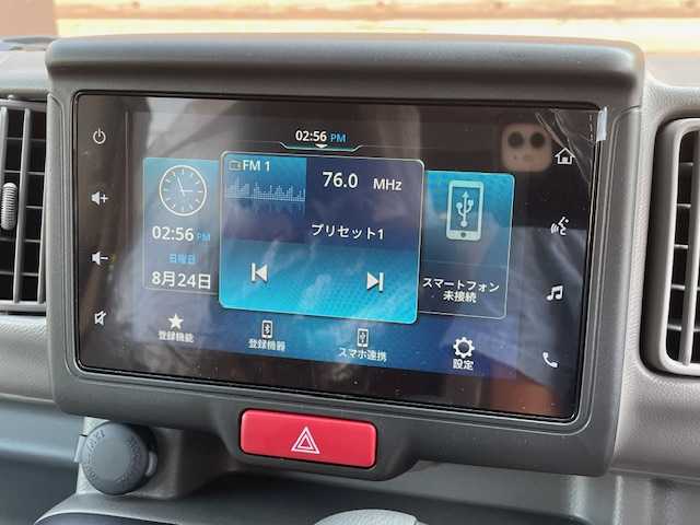 スズキ エブリイ JOIN 愛知県 2025(令7)年 0.1万km モスグレーメタリック 衝突軽減ブレーキ　/レーンキープアシスト　/ディスプレイオーディオ　/バックカメラ　/運転席シートヒーター　/ＬＥＤヘッドライト　/アイドリングストップ/横滑り防止装置/プッシュスタート　/スマートキー