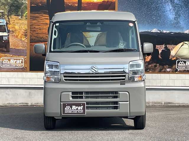 スズキ エブリイ JOIN 愛知県 2025(令7)年 0.1万km モスグレーメタリック 衝突軽減ブレーキ　/レーンキープアシスト　/ディスプレイオーディオ　/バックカメラ　/運転席シートヒーター　/ＬＥＤヘッドライト　/アイドリングストップ/横滑り防止装置/プッシュスタート　/スマートキー