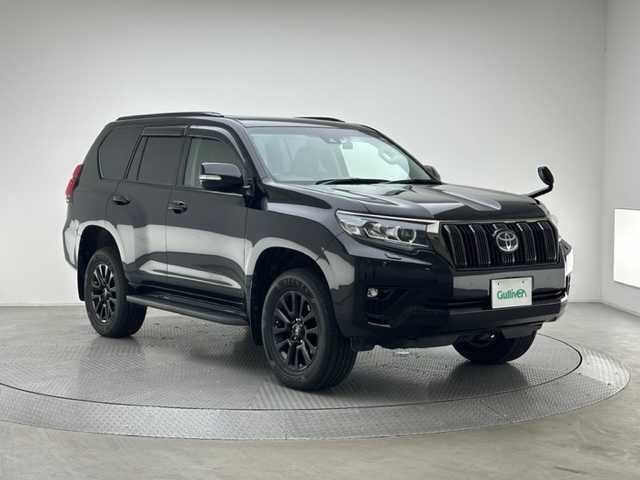 トヨタ ランドクルーザー プラド TX-L 70thアニバーサリーLTD 兵庫県 2022(令4)年 6.9万km ブラック ワンオーナー/サンルーフ/タンレザーシート/アルパイン9インチナビ【X9NX】/・フルセグTV/・バックカメラ/・CD/DVD/SD/USB/・アップルカープレイ/・アンドロイドオート/プリクラッシュセーフティ/オートクルーズコントロール/LEDヘッドランプ/オートライト/オートマチックビーム/前席パワーシート(シートヒーター/クーラー)/純正18インチAW/純正フロアマット/前後ドライブレコーダー/ドアバイザー/ETC/保証書/取扱説明書