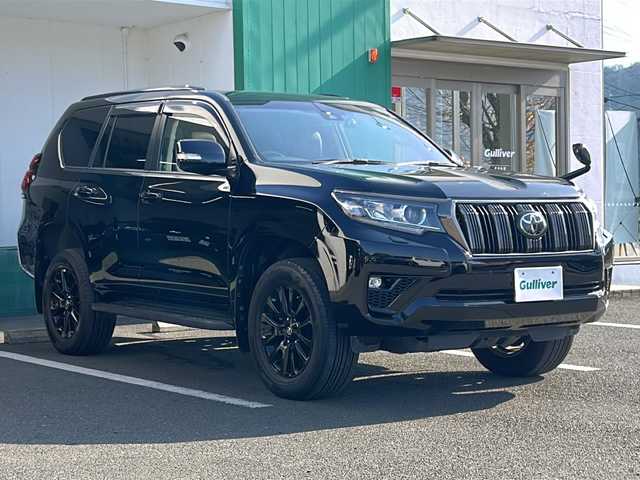 トヨタ ランドクルーザー プラド TX-L 70thアニバーサリーLTD 京都府 2022(令4)年 6.9万km ブラック ワンオーナー/サンルーフ/タンレザーシート/アルパイン9インチナビ【X9NX】/・フルセグTV/・バックカメラ/・CD/DVD/SD/USB/・apple car play/・アンドロイドオート/プリクラッシュセーフティ/オートクルーズコントロール/LEDヘッドランプ/オートライト/オートマチックビーム/前席パワーシート(シートヒーター/クーラー)/純正18インチAW/純正フロアマット/前後ドライブレコーダー/ドアバイザー/ETC/保証書/取扱説明書