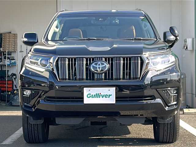 トヨタ ランドクルーザー プラド TX-L 70thアニバーサリーLTD 京都府 2022(令4)年 6.9万km ブラック ワンオーナー/サンルーフ/タンレザーシート/アルパイン9インチナビ【X9NX】/・フルセグTV/・バックカメラ/・CD/DVD/SD/USB/・apple car play/・アンドロイドオート/プリクラッシュセーフティ/オートクルーズコントロール/LEDヘッドランプ/オートライト/オートマチックビーム/前席パワーシート(シートヒーター/クーラー)/純正18インチAW/純正フロアマット/前後ドライブレコーダー/ドアバイザー/ETC/保証書/取扱説明書