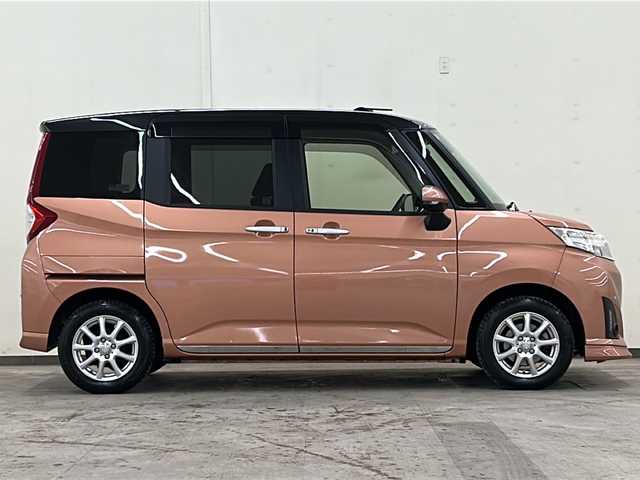 トヨタ ルーミー カスタムG S 道央・札幌 2018(平30)年 3万km ブラックマイカメタリック/ブリリアントカッパークリスタルマイカ 2トーン ワンオーナー//HDDナビ//フルセグテレビ//バックカメラ//アイドリングストップ//クルーズコントロール//プッシュスタート//両側パワースライドドア//ETC//オートライト//ドライブレコーダー//シートヒーター//エンジンスターター