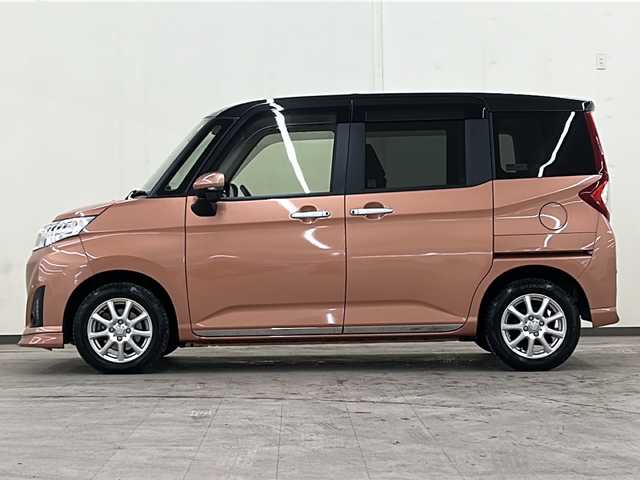 トヨタ ルーミー カスタムG S 道央・札幌 2018(平30)年 3万km ブラックマイカメタリック/ブリリアントカッパークリスタルマイカ 2トーン ワンオーナー//HDDナビ//フルセグテレビ//バックカメラ//アイドリングストップ//クルーズコントロール//プッシュスタート//両側パワースライドドア//ETC//オートライト//ドライブレコーダー//シートヒーター//エンジンスターター