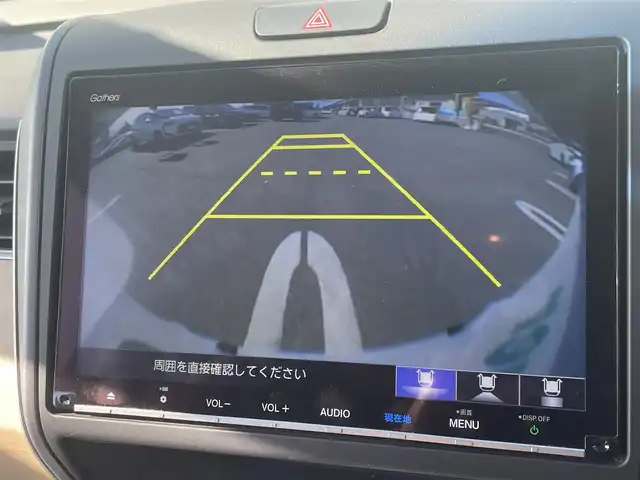 ホンダ フリード G ホンダセンシング 福岡県 2019(令1)年 3.6万km ホワイトオーキッドパール 純正9型SDナビ(フルセグTV/CD/DVD/BT)バックカメラホンダセンシング両側パワスラコーナーセンサークルコンドラレコETC純正LED純正フロアマットスマートキープッシュスタート