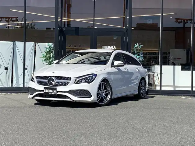 メルセデス・ベンツ ＣＬＡ１８０ Sブレイク AMG スタイル 福岡県 2018(平30)年 3.8万km ポーラホワイト ・クルーズコントロール/・純正ナビ/Bluetooth/USB/carplay/・バックカメラ/・ハーフレザーシート/シートヒーター/・ドライブレコーダー/・フルセグ/・ETC/・純正18AW/・ブラインドスポット
