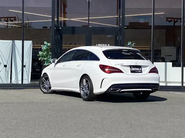 メルセデス・ベンツ ＣＬＡ１８０ Sブレイク AMG スタイル 福岡県 2018(平30)年 3.8万km ポーラホワイト ・クルーズコントロール/・純正ナビ/Bluetooth/USB/carplay/・バックカメラ/・ハーフレザーシート/シートヒーター/・ドライブレコーダー/・フルセグ/・ETC/・純正18AW/・ブラインドスポット