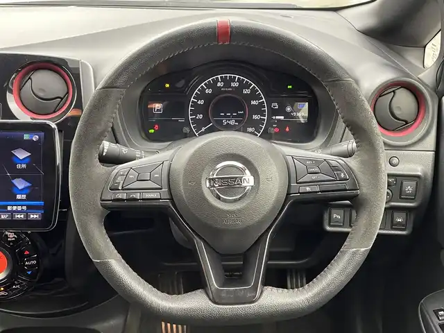 日産 ノート e－パワー ニスモ 宮城県 2019(令1)年 5万km シルバー ディスプレイオーディオ/・BT接続/・CD/DVD/・ブルーレイ対応/・USB入力/・AM/FM/純正16インチAW/クルーズコントロール/レザーシート/・ニスモ専用/LEDヘッドライト/・フォグランプ/レーンキープアシスト/革巻きステアリング/・ステアリングスイッチ